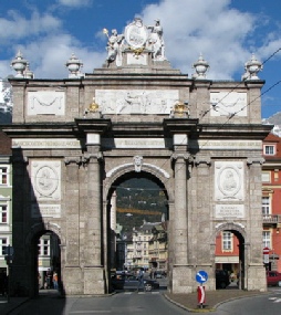 Triumphpforte in Innsbruck (Foto A. Prock)