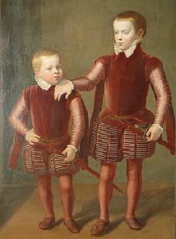 Kardinal Andreas und Markgraf Karl von Burgau - Söhne von Erzherzog Ferdinand II. und der Philippine Welser (Kunsthistorisches Museum, Schloss Ambras, Innsbruck, Foto: A. Prock)