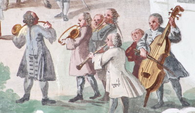 Fresko im Kreuzkirchl Pill (Foto: A. Prock)