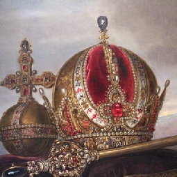 Rudolfskrone - österreichische Kaiserkrone (Hofburg Innsbruck, Foto: A. Prock)