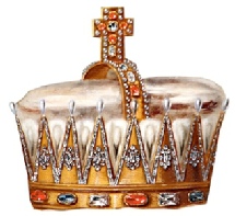 Erzherzogshut von Johanna Gabriele (Hofburg Innsbruck, BHÖ, Foto: A. Prock)