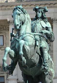 Denkmal Prinz Eugen am Heldenplatz in Wien (Foto A. Prock)