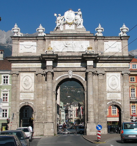 Triumphpforte (Foto: A. Prock)