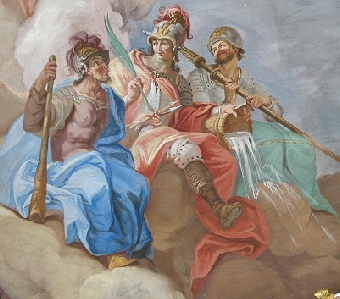 Heilige in der Pfarrkirche Ranggen (Franz Anton Zeiller) (Foto: A. Prock)