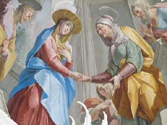 Heimsuchung in der Pfarrkirche Gschnitz (Anton Zoller) (Foto: A. Prock)