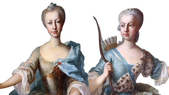Erzherzoginnen Maria Josepha und Maria Antonia (Hofburg Innsbruck, BHÖ, Foto: A. Prock)