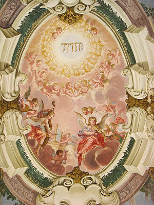 Engelskonzert in der Apsis in der Stiftskirche Stams (Egid Schor) (Foto: A. Prock)