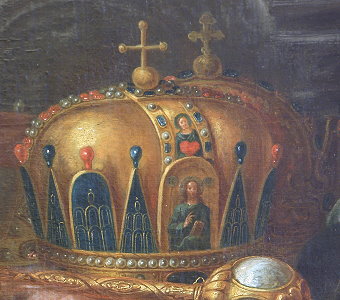 Ungarische Stephanskrone (Hofburg Innsbruck, BHÖ, Foto: A. Prock)