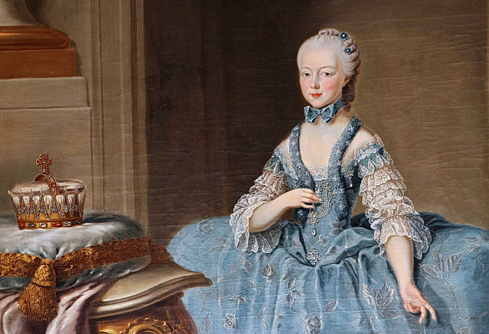 Erzherzogin Johanna Gabriela mit Erzherzogshut (Hofburg Innsbruck, BHÖ, Foto: A. Prock) Erzherzogin Johanna Gabriela mit Erzherzogshut (Hofburg Innsbruck, BHÖ, Foto: A. Prock)