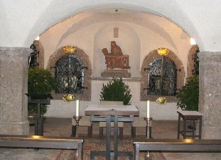 Krypta der Jesuitenkirche in Innsbruck (Foto: A. Prock)